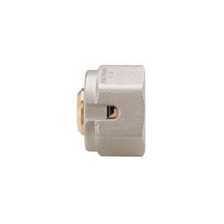 Monoblocco Connector For Multi-Layer Pipes, Nickel-Plated